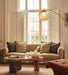 Modern Modular Luxury Three-Seater Sofa for Living Room, Durable Handcrafted Design