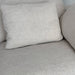 Plush Linen Modular Corner Chair: Modern Living Room Seating Comfort