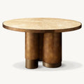 Luxury Round Dining Table for Restaurant, Hotel, Villa - Customizable Furniture