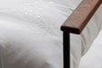 Plush Cloud Armchair: Scandinavian Modern Velvet Accent Chair for Living Room
