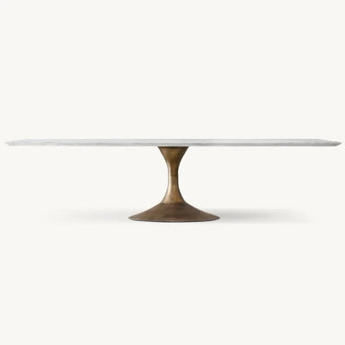 Luxury American Rectangular Dining Table, Solid Wood, Customizable, Elegant