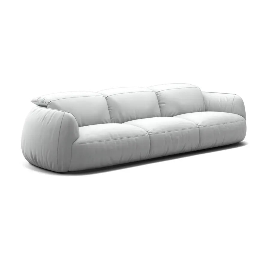 Modern L-Shape Sectional Sofa: Faux Leather, Modular Design, Comfort Couch