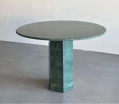 Tostone Elegant Green Marble Coffee Table for Modern Living Room Decor