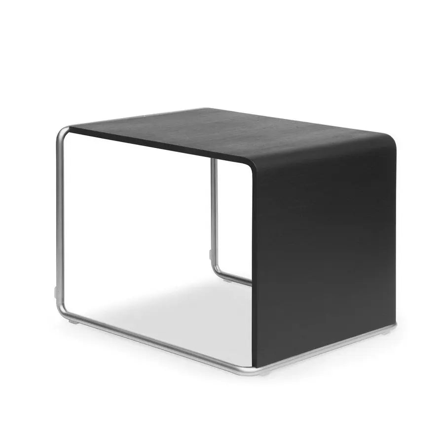 Modern Minimalist Plywood Coffee Table Stackable Stainless Steel Side End Table