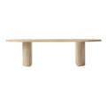 Luxury Postmodern Handcrafted Wooden Rectangle Dining Table