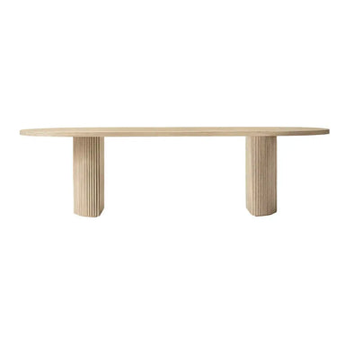 Luxury Postmodern American Style Solid Wood Rectangular Dining Table