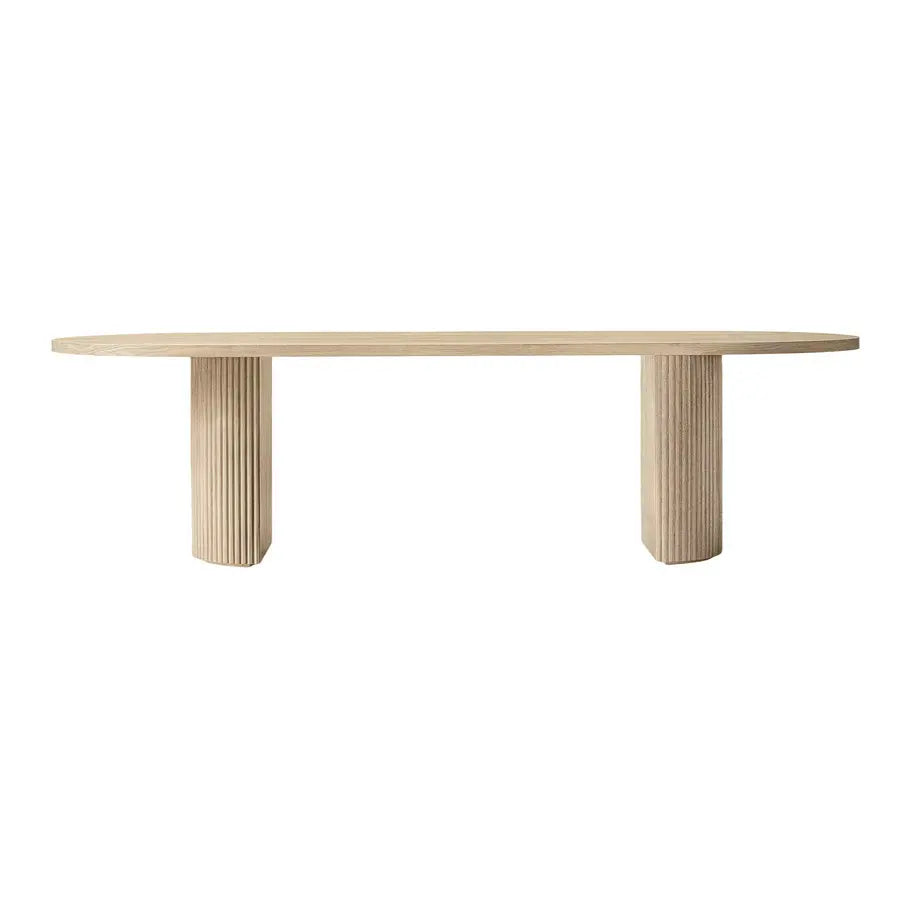 Luxury Postmodern American Style Solid Wood Rectangular Dining Table