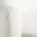 Elegant Italian Nordic Curved Boucle Sofa: Luxurious White Fabric Living Room Seating