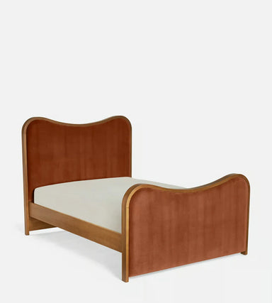 OrDecor Modern Handcrafted Oak Veneer Bed - Stylish, Comfortable, Durable