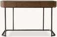 Modern Luxury Handcrafted Wood Office Writing Desk with Custom Finish