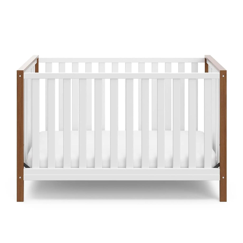 Premium 4-in-1 Convertible Baby Crib Toddler Daybed Full-Size Kids Bed