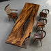 Luxury Live Edge Black Walnut Acacia Solid Wood Dining Table Top