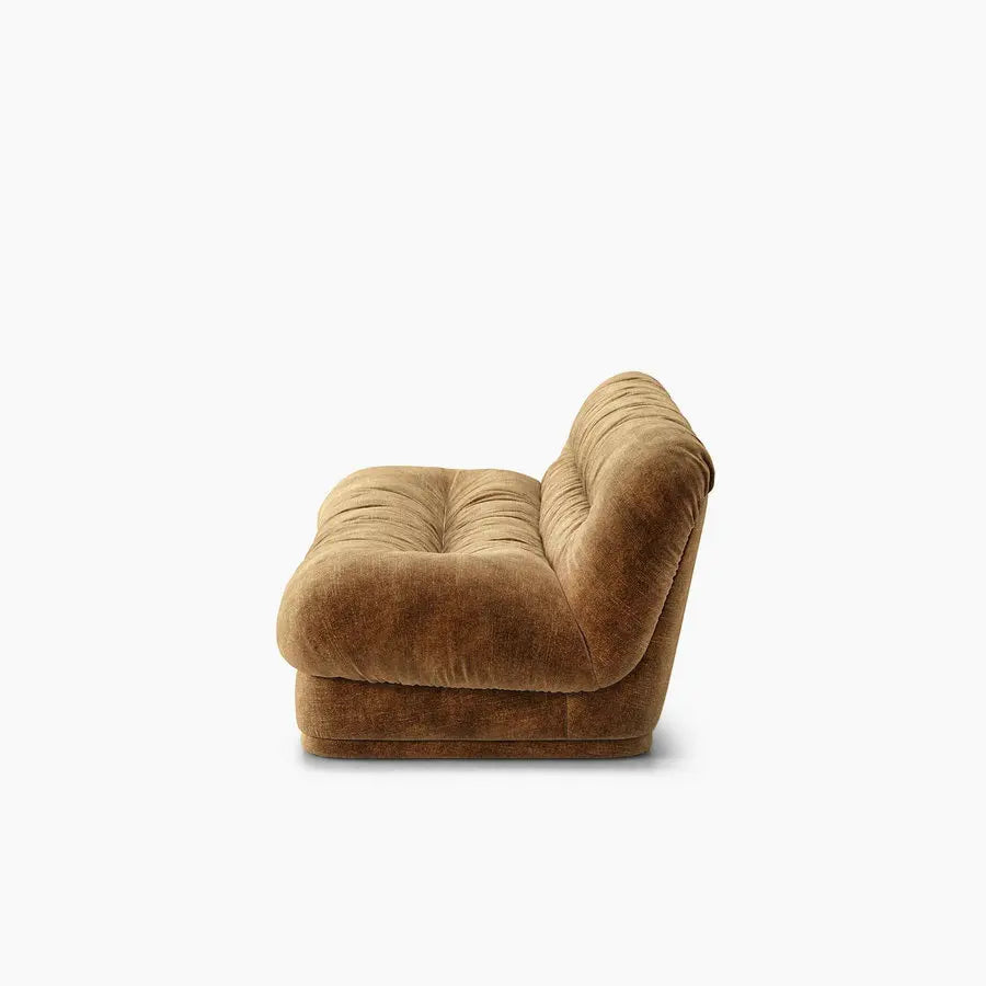 Elegant Italian Style 3-Seater Chenille Cloud Sofa, Soft Beige Living Room Couch