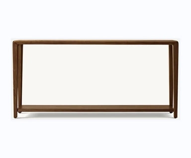 Elegant Solid Wood Console Entryway Table with Storage for Modern Living Rooms