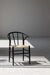 Elegant European Wishbone Dining Chair - Solid Oak Frame, Natural Rope Seat