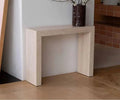 Luxurious Natural Travertine Console Table for Elegant Entryway Living Room
