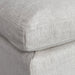 Plush Linen Modular Corner Chair: Modern Living Room Seating Comfort