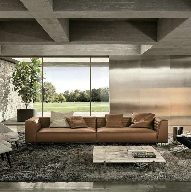 Luxury Modular Fabric Corner Sofa Set, Modern Italian Upholstered Living Room Couch