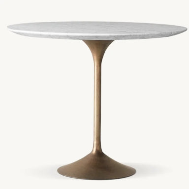 Luxury Customizable Round Marble Dining Table for Modern Home & Hotel