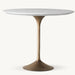 Luxury Customizable Round Marble Dining Table for Modern Home & Hotel