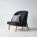 Luxurious High Back Boucle Club Chair: Modern White Fleece Living Room Seating