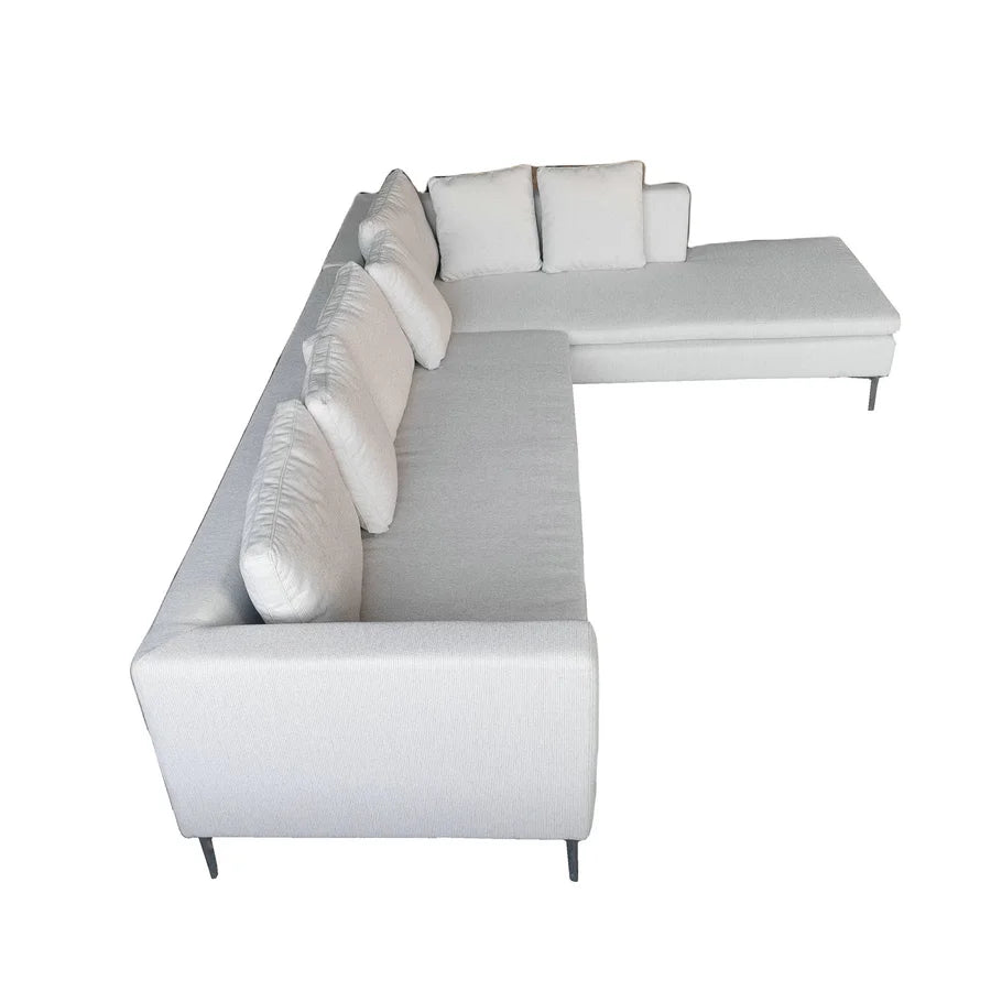 Plush Red Velvet Modular Corner Sectional Living Room Sofa