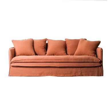 Modern Nordic Fabric Sectional 3-Seat Sofa with Luxury Slipcover Design