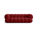 Modern Italian Teddy Fabric Upholstered Luxury Living Room Sofa