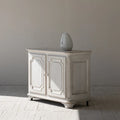 Chic European Country Antique White Sideboard Recycled Pine Wood Cabinet