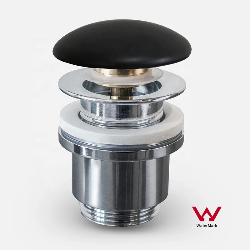 Durable Brass Pop-Up Drain Waste with Ceramic Cover for Sink Basins
