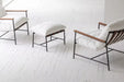 Plush Cloud Armchair: Scandinavian Modern Velvet Accent Chair for Living Room