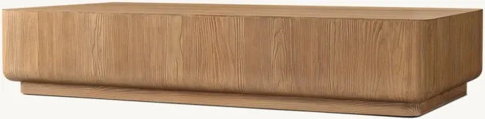 Modern Wooden Living Room Coffee Table - Rectangular Design for Indoor Decor