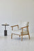Nordic Japandi Oak Armchair: Elegant Minimalist Wabi-Sabi Leisure Sofa Chair