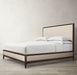 Luxury Modern Solid Wood Bed for Home Bedroom, Queen King Size