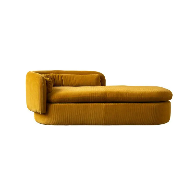 Premium Boucle Fabric Daybed Chaise Lounge for Modern Homes Office