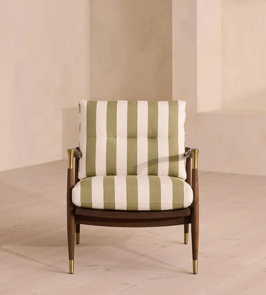 Modern Luxury Single Seat Outdoor Indoor Fabric Sofa Chair for Living Room