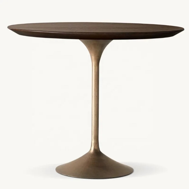 Premium Solid Wood Dining Table & Chair Set, Custom American Style