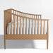 Charming Solid Oak Spindle Daybed with Trundle for Kids & Guest Rooms