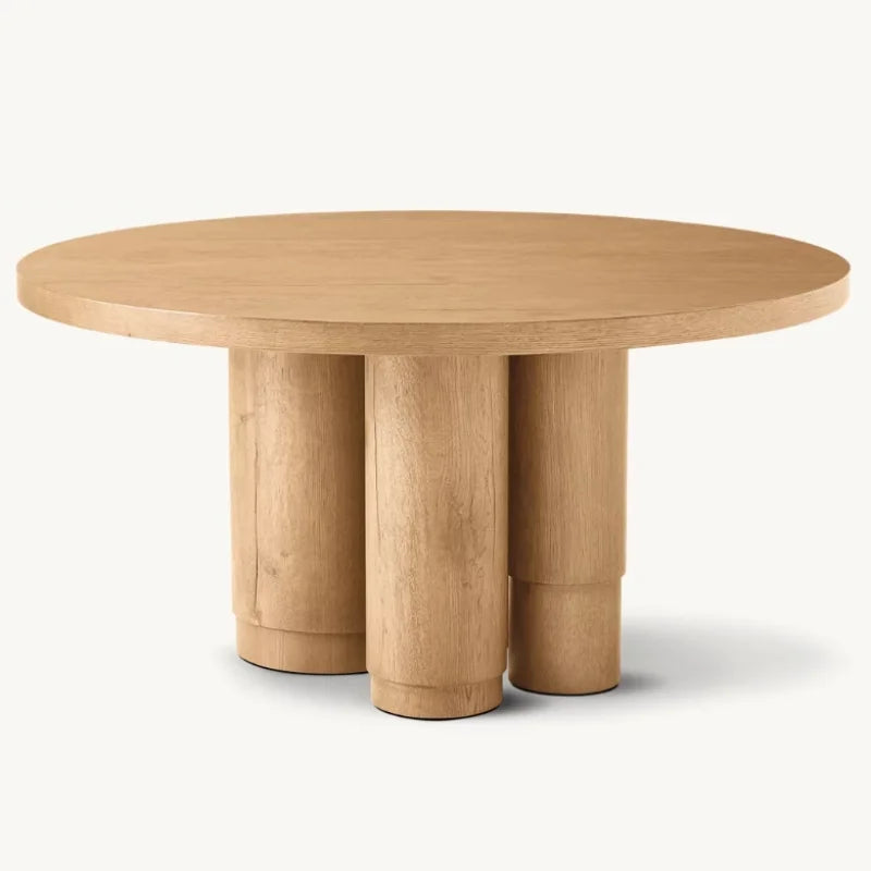 American Classic Solid Oak Dining Table Set | Customizable Home & Hotel Furniture