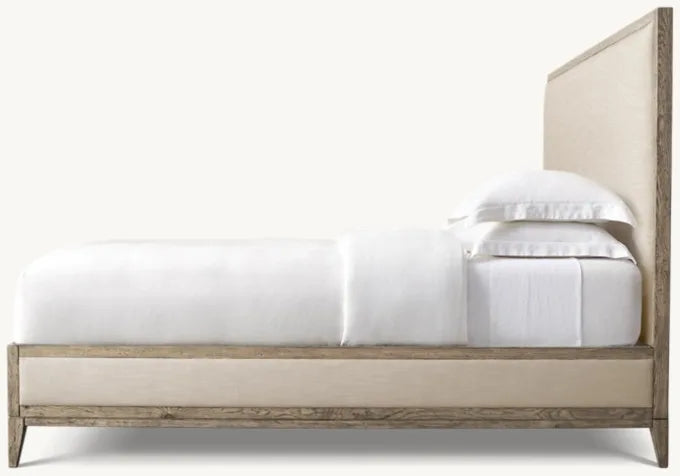 Modern Handcrafted Durable American Wood Platform Bed for Comfortable Bedroom
