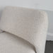 Plush Velvet Boucle Accent Lounge Chair - Modern Solid Wood Design