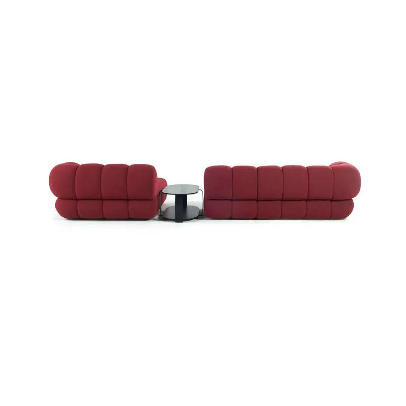 Luxurious Italian Velvet Modular Sectional Sofa - Modern Corner Couch Design
