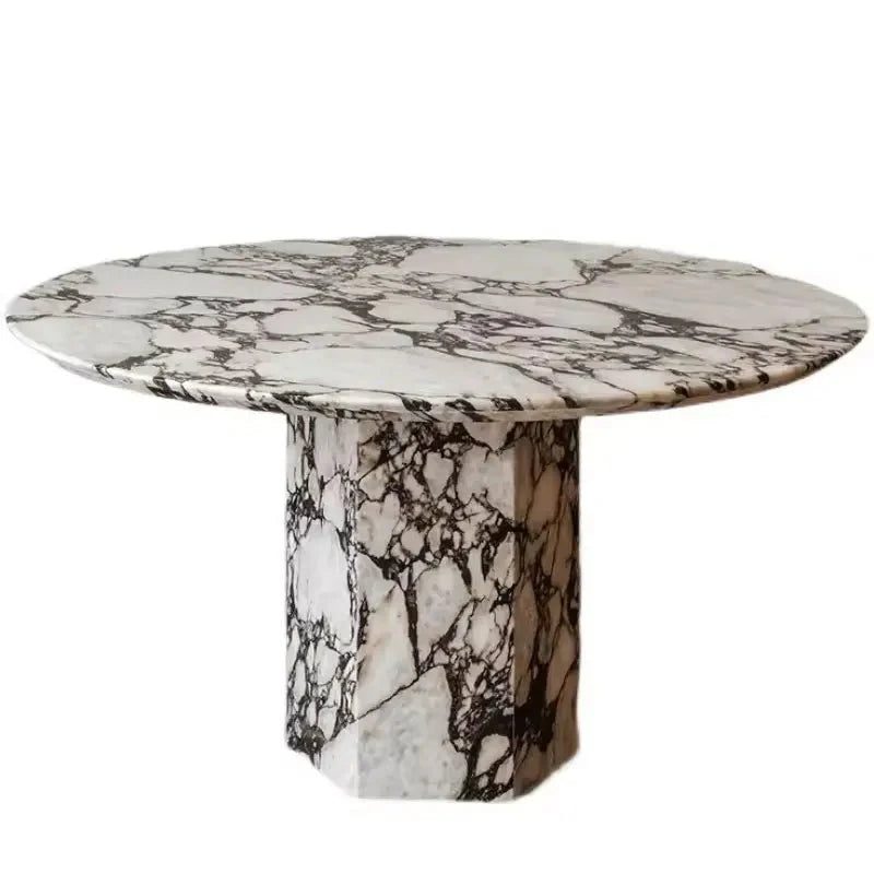 Tostone Catacatta Viola Natural Marble Coffee Table for Modern Living Room