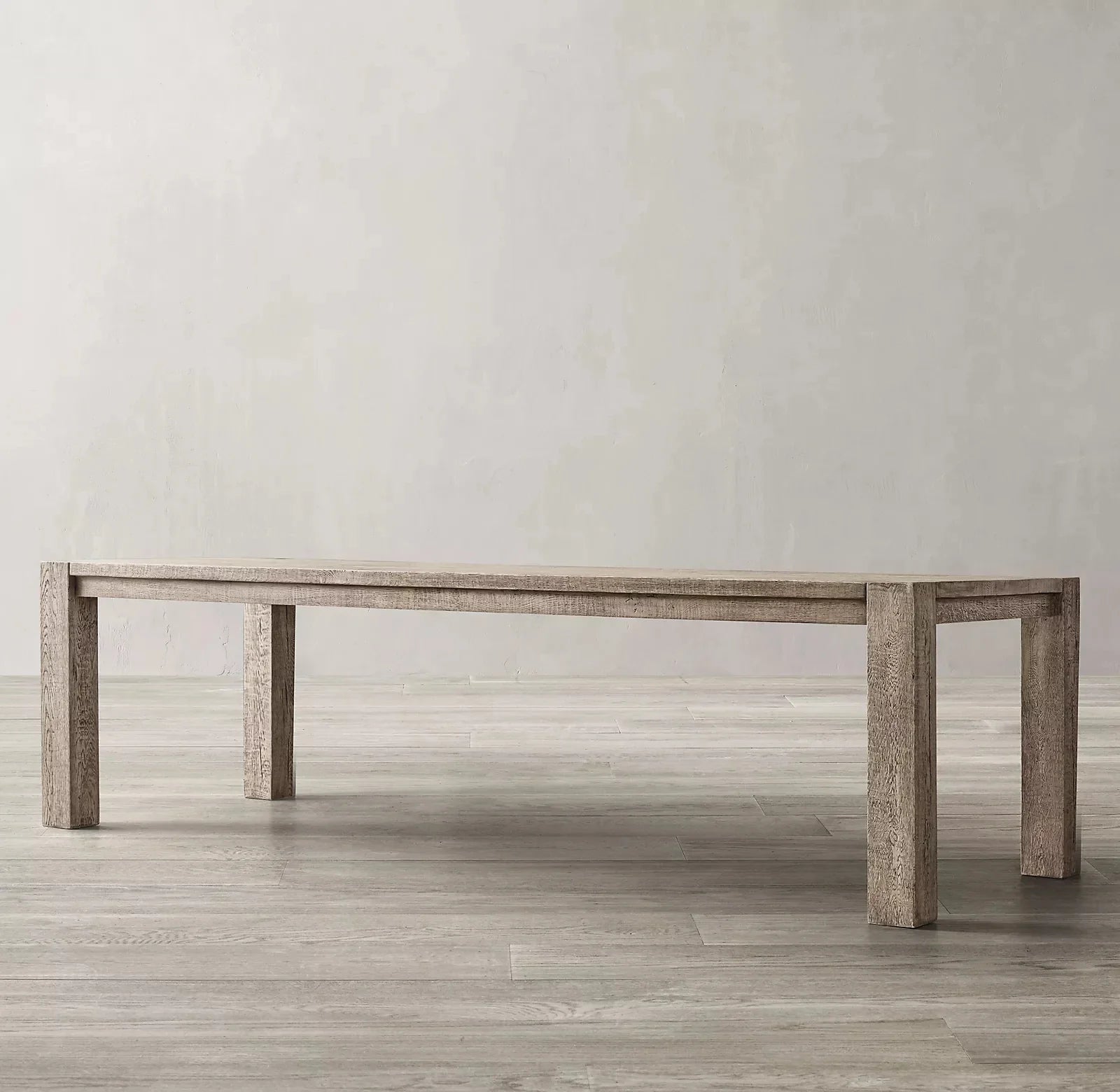 Premium Solid Wood Rectangular Dining Table - Modern Home Furniture