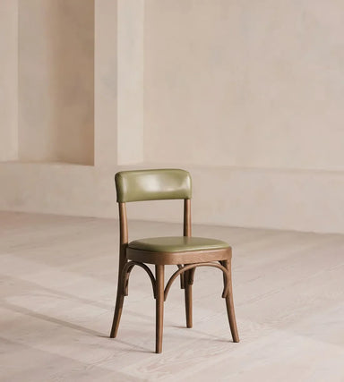 Modern Solid Wood Armless Dining Chair Customizable Home Furniture