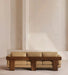 Modern Modular Luxury Three-Seater Sofa for Living Room, Durable Handcrafted Design