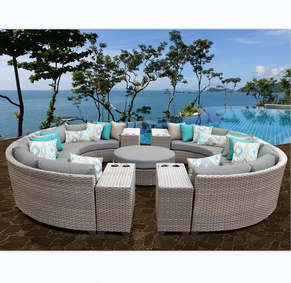 Modular Architectural Grade Rattan Seating System for Commercial Fit-Out Projects