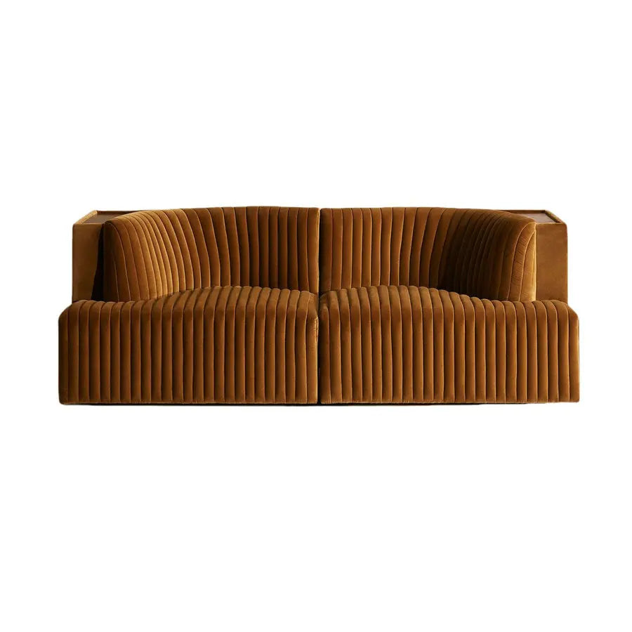 Luxurious Velvet Modular Sectional Sofa Set – Flexible Modern Design Couch