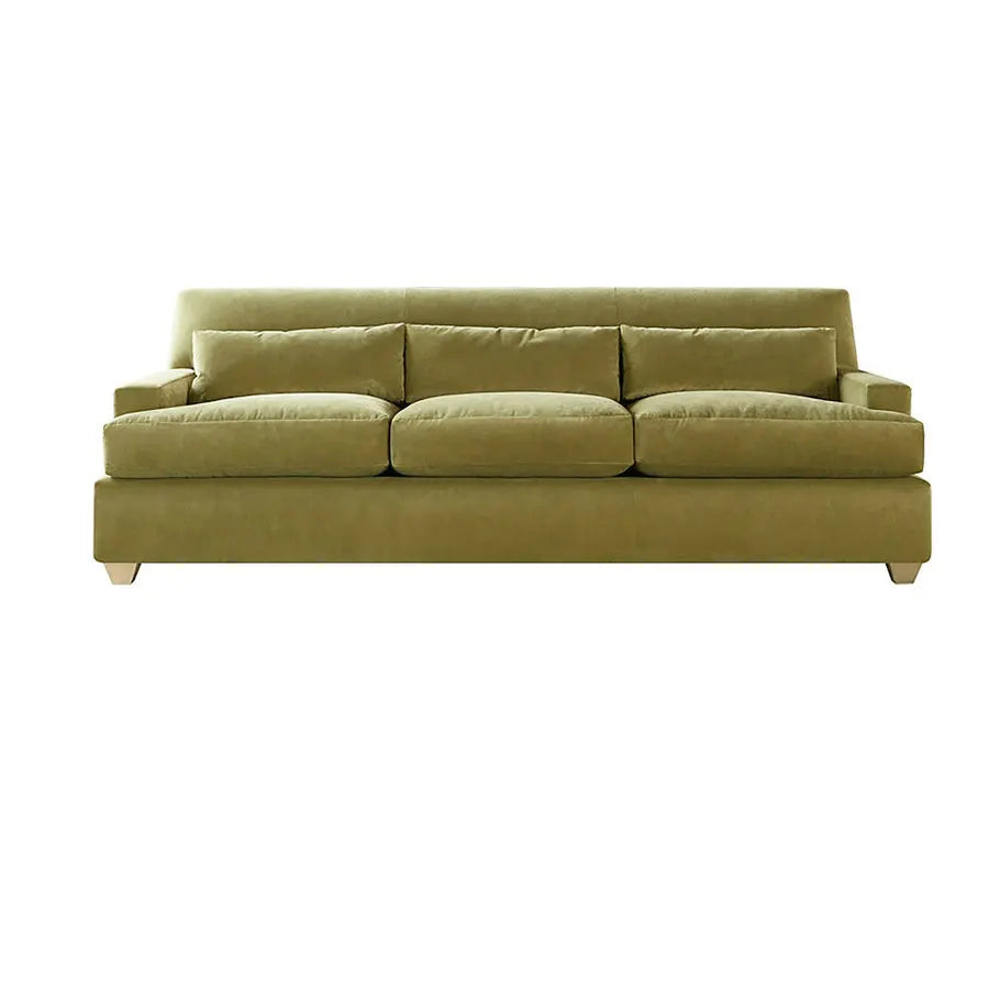 Elegant L-Shaped Velvet Sectional Sofa with Chic Fringes, Plush Comfort Couch