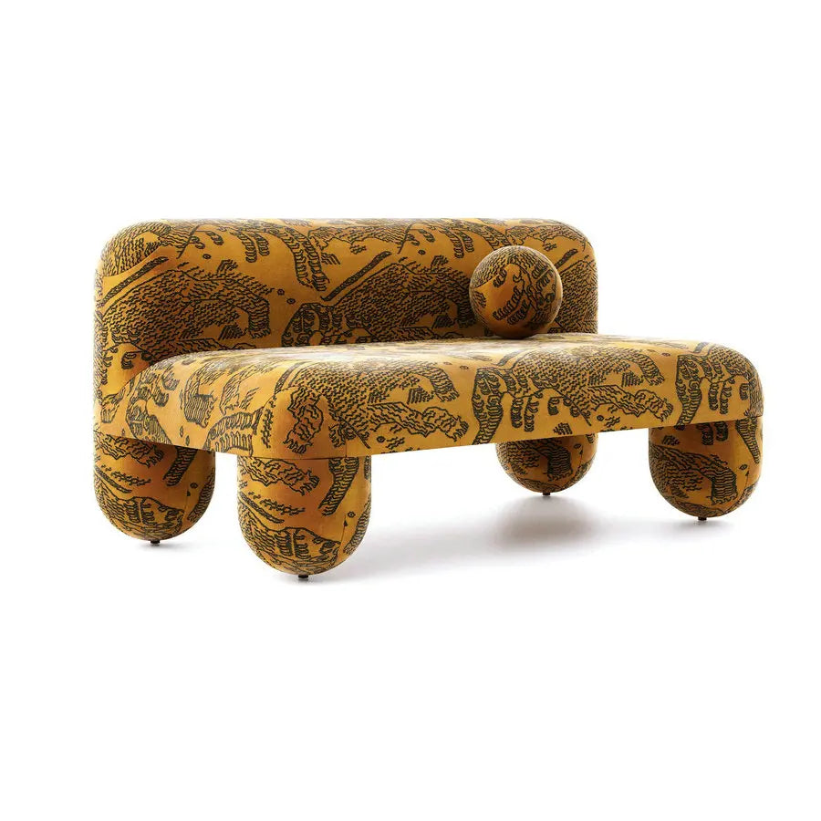 Luxurious Curved Velvet Sofa Set, Modern Designer Living Room Couch